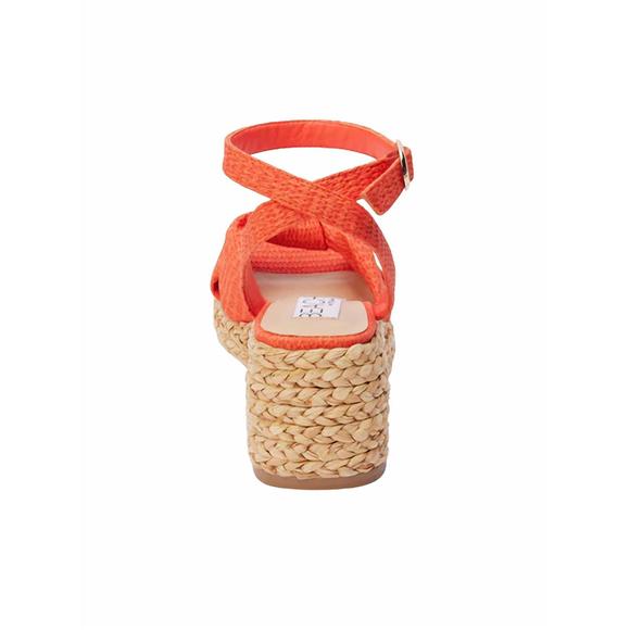 NEW MATISSE women's ibiza sandal in persimmon - Picture 5 of 5